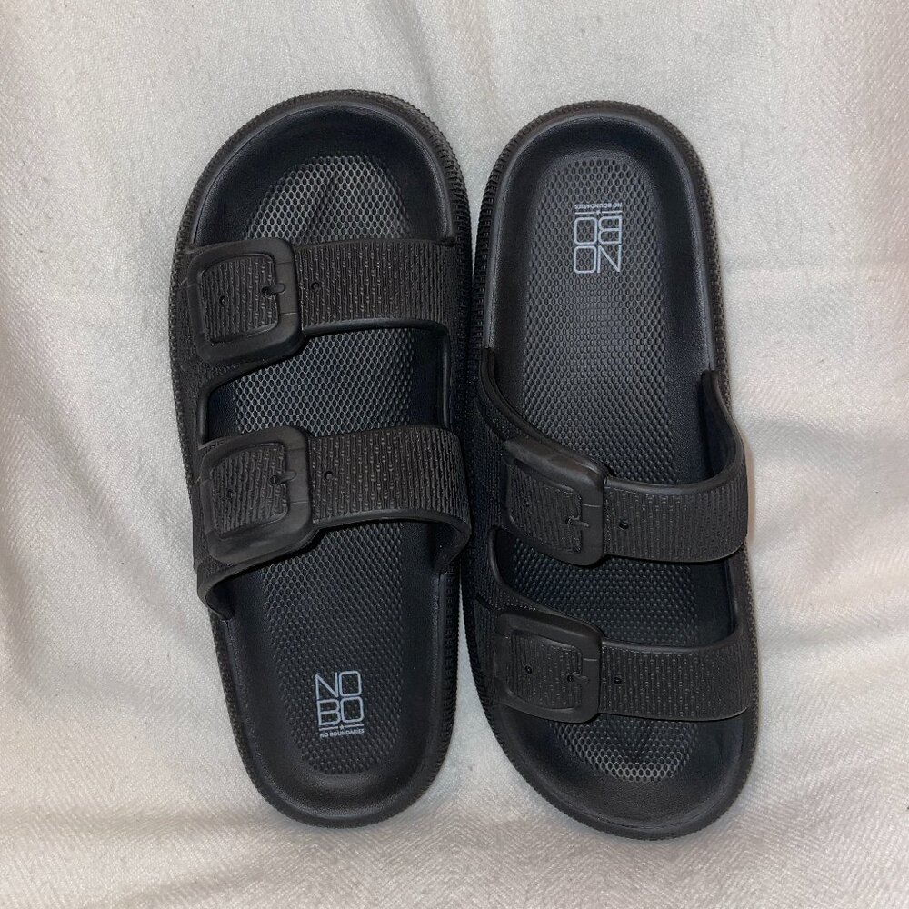Black No Boundaries Slides